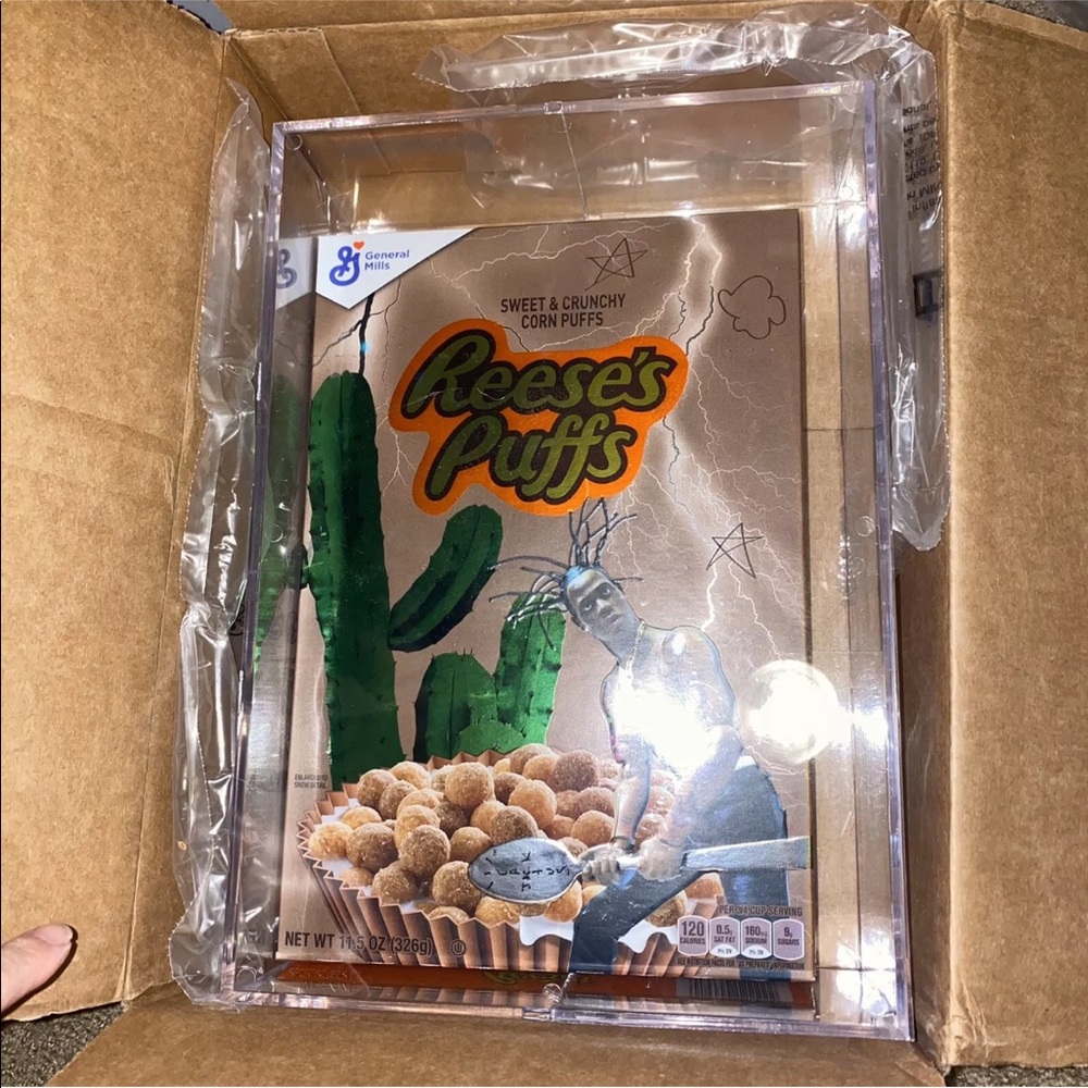 Travis Scott Limited edition cereal